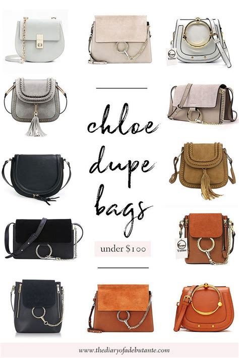 chloe look alike bags|chloe looks alike handbags.